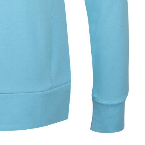 Sweatshirt Anah L voor dames met capuchon en rits - Licht Blauw