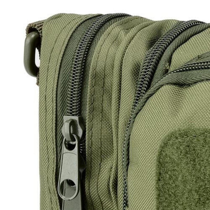 Kulturtasche Tactical Compact mit viel Stauraum - Grün