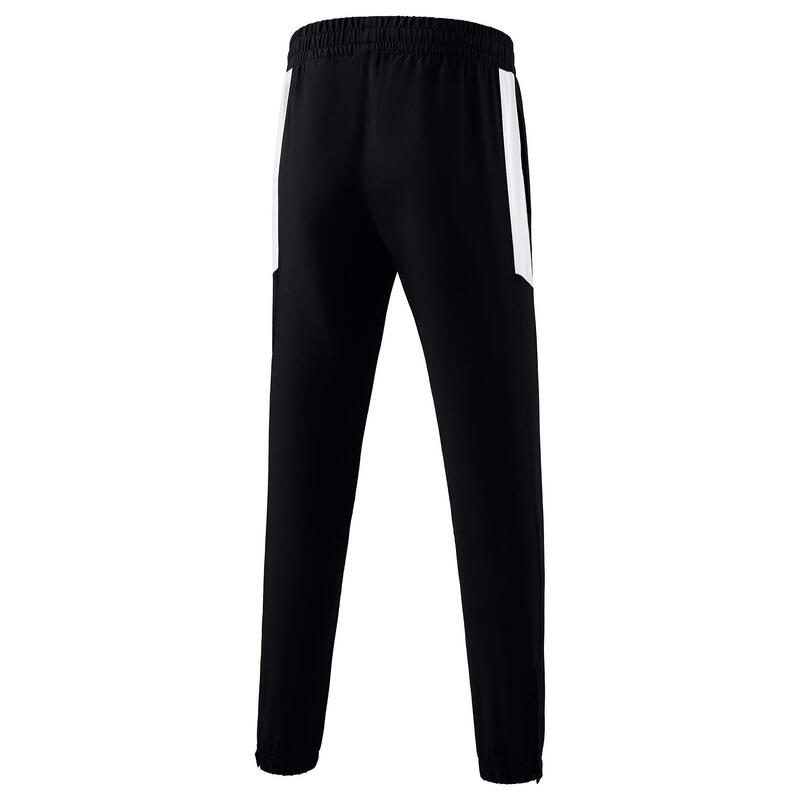 Pantaloni Erima Team multicolor, talie elastică, fermoare la tiv