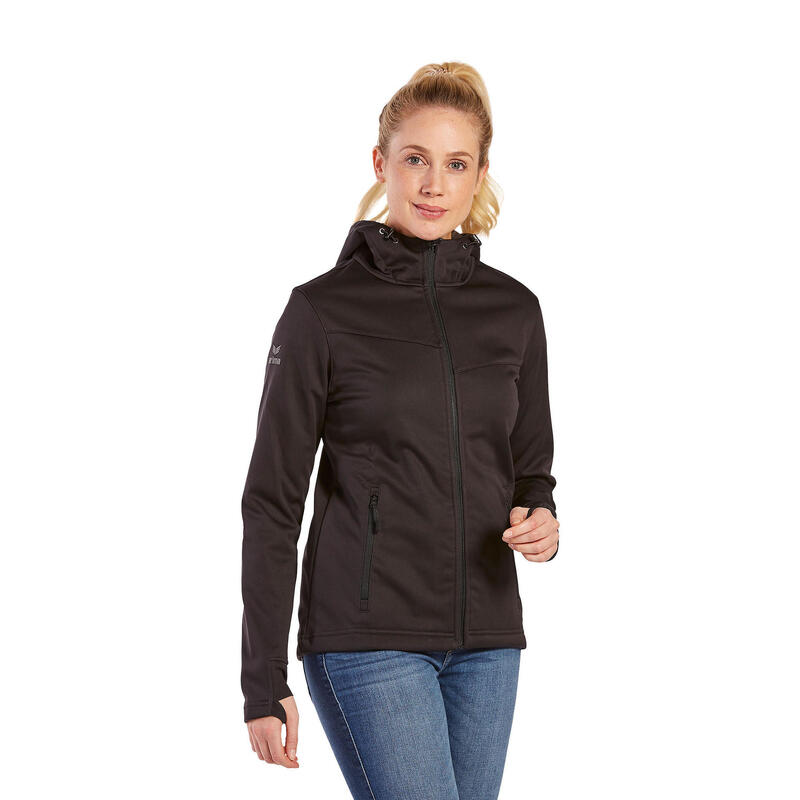 Casaco com capuz mulher Erima Softshell Performance