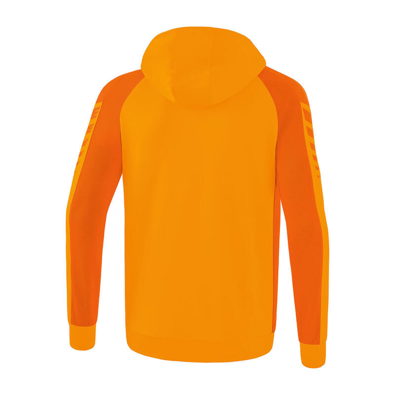 Jachetă Antrenament Erima Six Wings cu Glugă Orange Junior