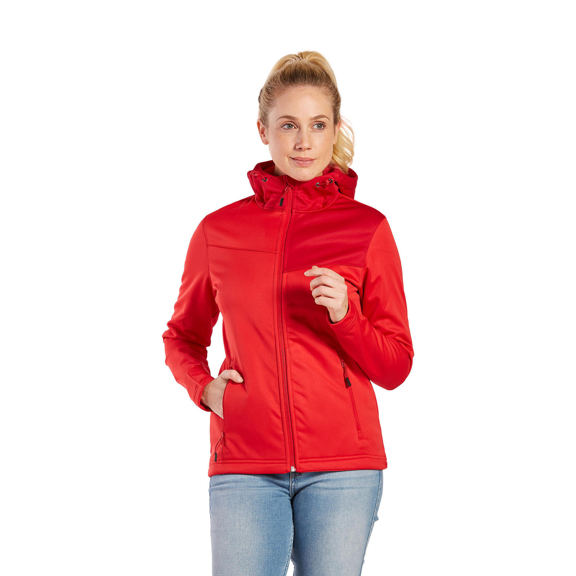 Erima - Veste Femme Erima Softshell Performance - Softshell - Rouge - 40 M - Decathlon
