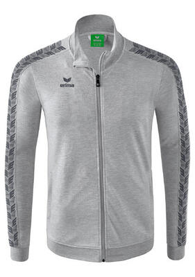Erima essential team track top junior - rood/leigrijs