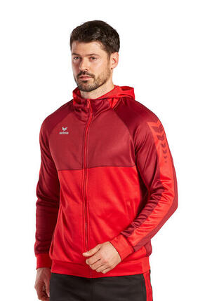 Veste de survêtement à capuche Erima Six Wings