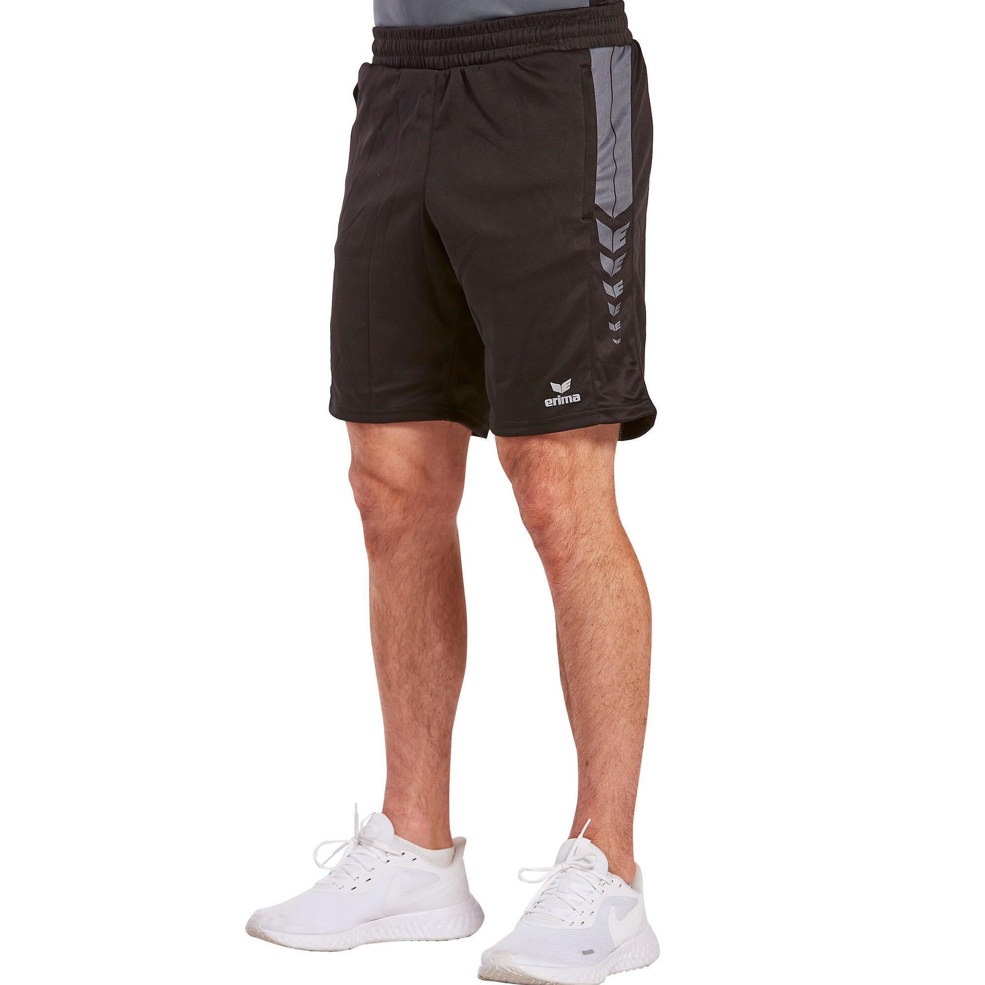 Erima - Short Erima Worker Six Wings - Short - Gris|noir - S - Decathlon