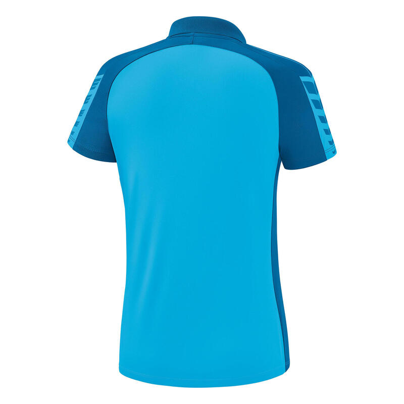 Tricou polo 565 Erima Six Wings Multicolor, guler cu nasturi