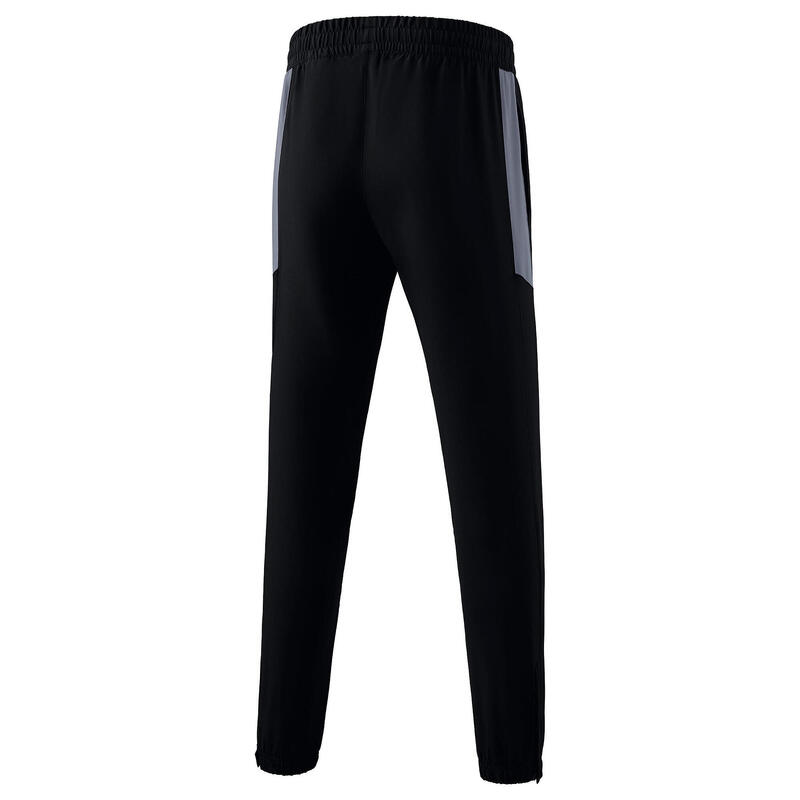 Pantaloni Erima Team multicolor, talie elastică, fermoare la tiv