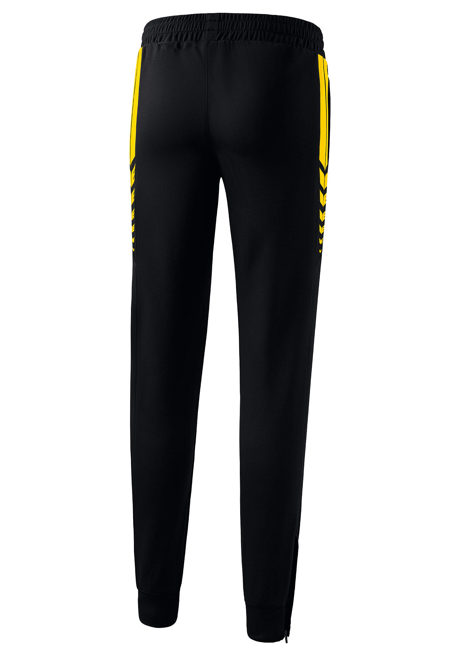 Erima Six Wings Worker Broek Dames - Zwart / Geel 6/7