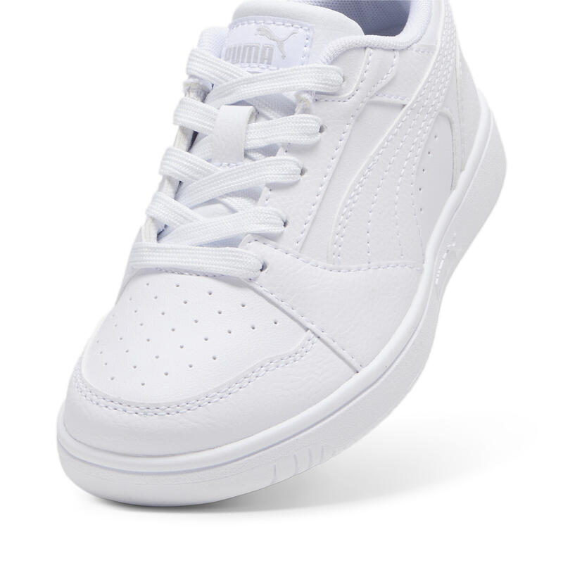 Zapatillas Rebound V6 Lo Niño PUMA White Cool Light Gray