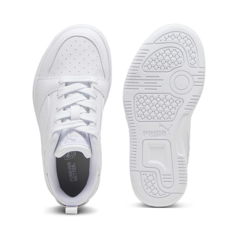 Rebound V6 Lo sneakers voor kinderen PUMA White Cool Light Gray