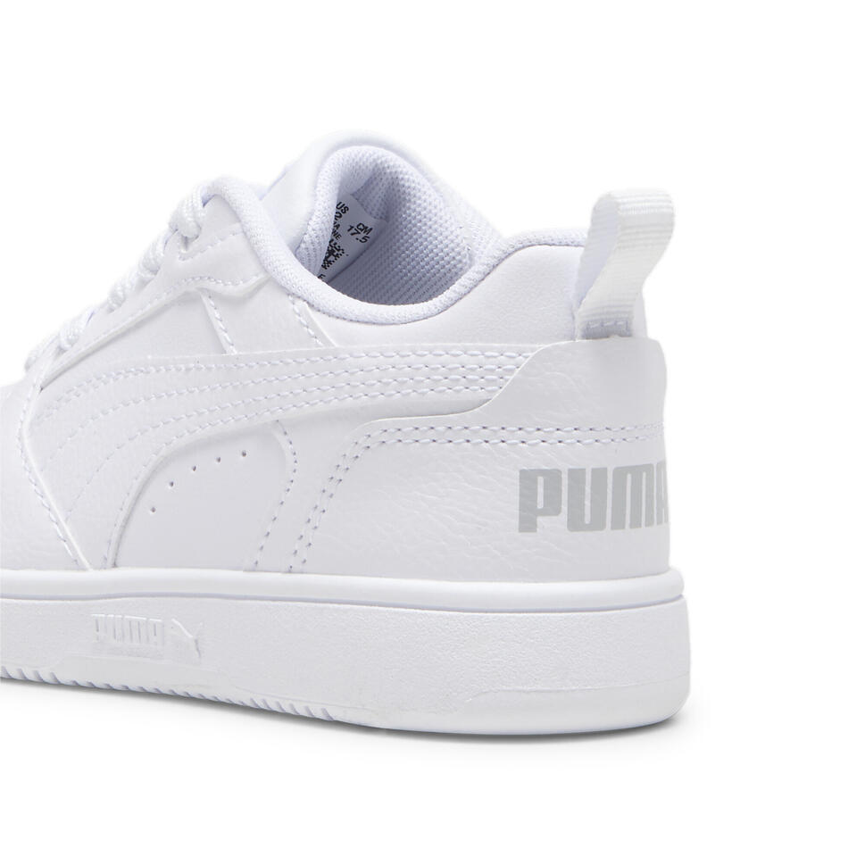 Dziecięce sneakersy Rebound V6 Lo PUMA White Cool Light Gray