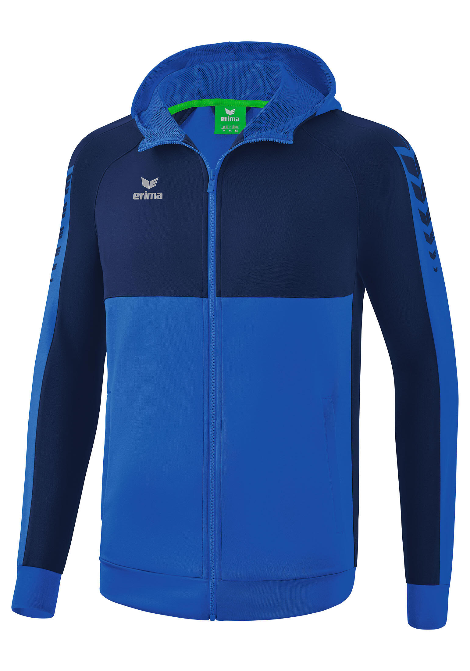 Felpa con cappuccio da allenamento Erima Six Wings 5/7