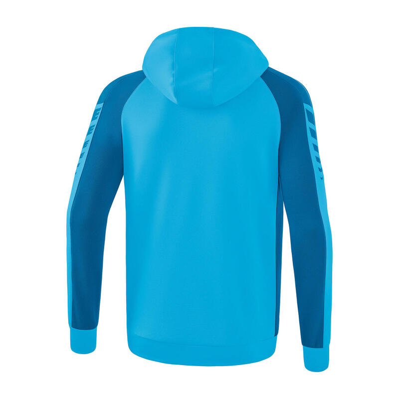 Jachetă antrenament Erima Six Wings cu glugă junior, multicolor