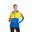 Dames trainingsvest met capuchon Erima Six Wings