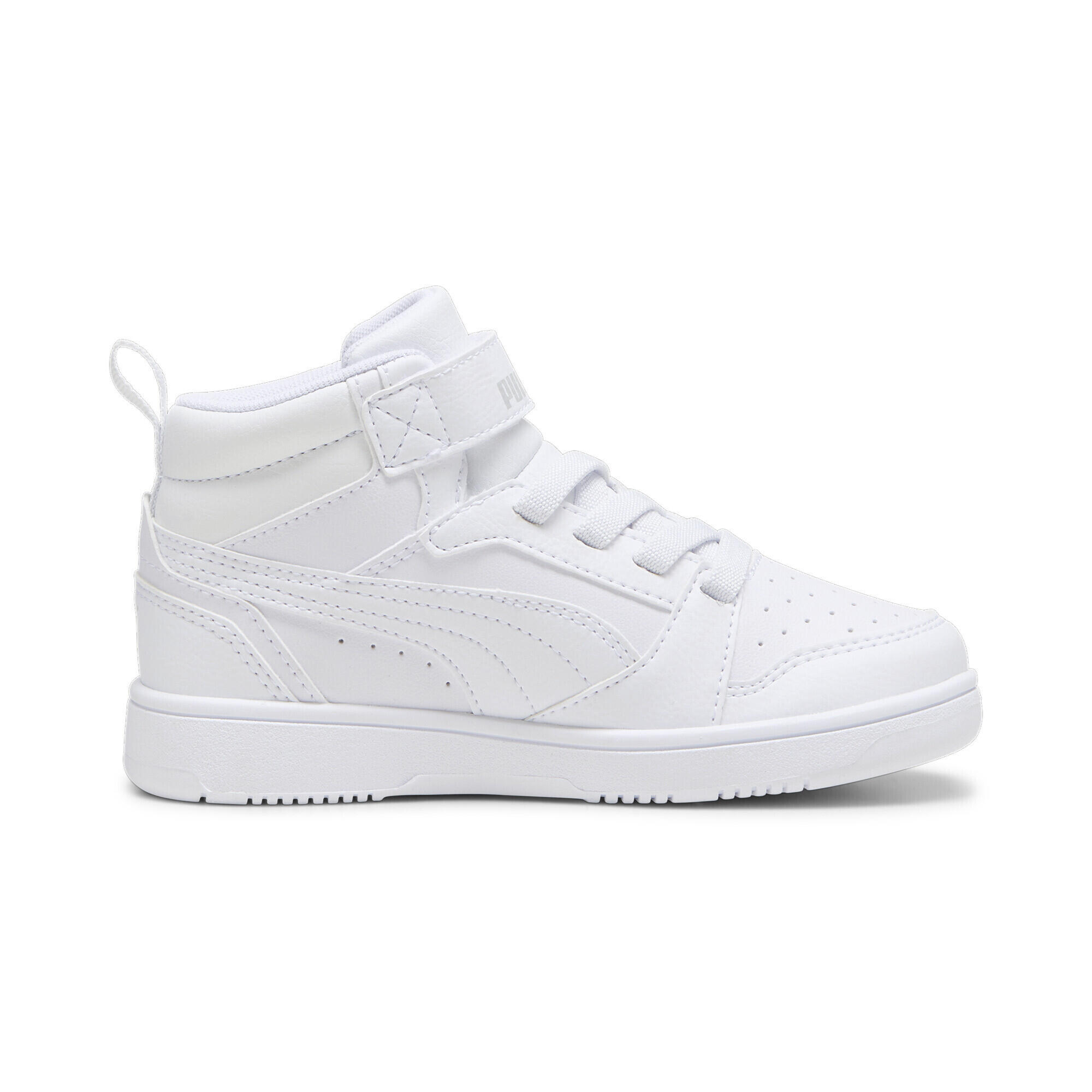 Basket mi-haute Rebound V6 Enfant PUMA White Cool Light Gray 5/7