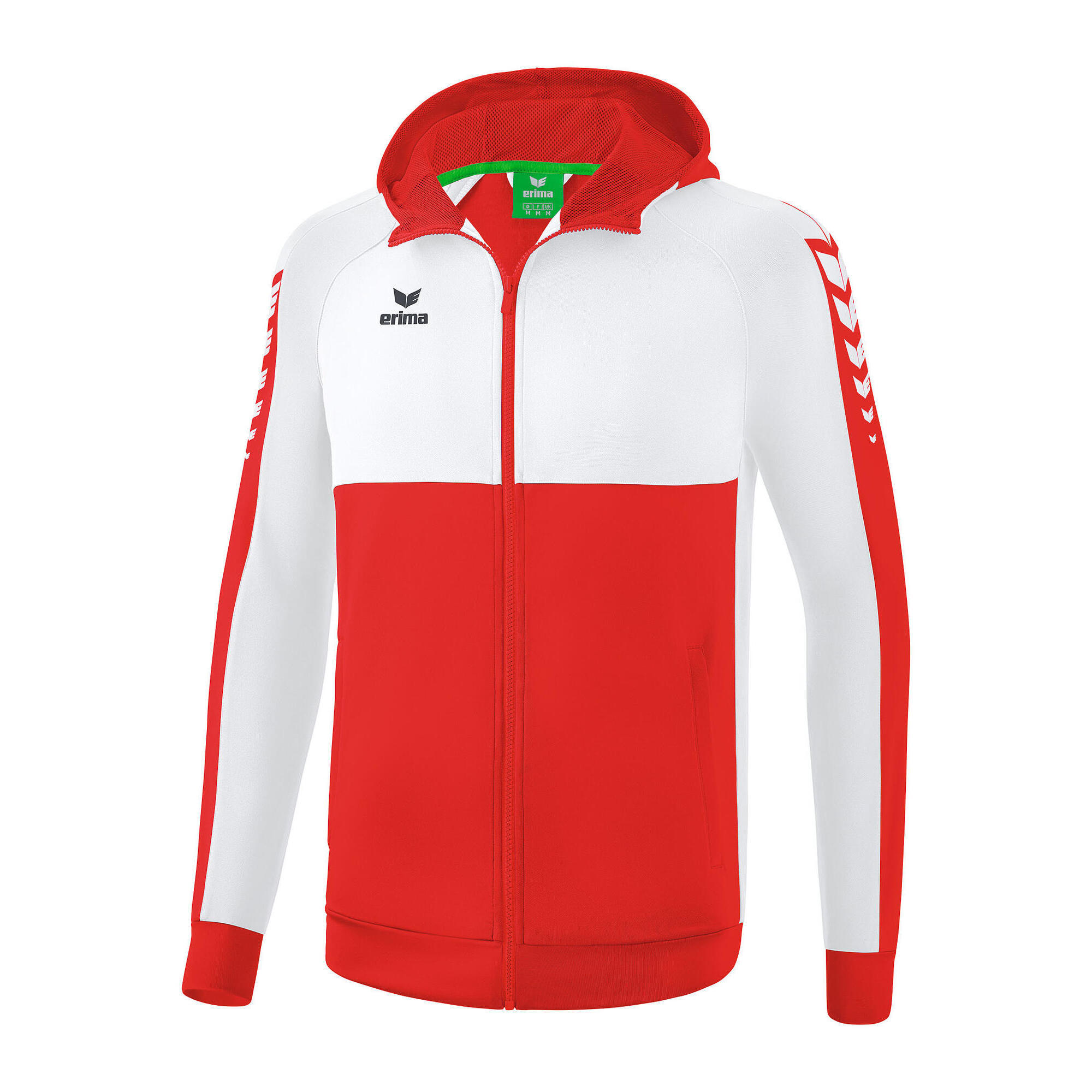 Kids' training hooded jacket Erima Six Wings