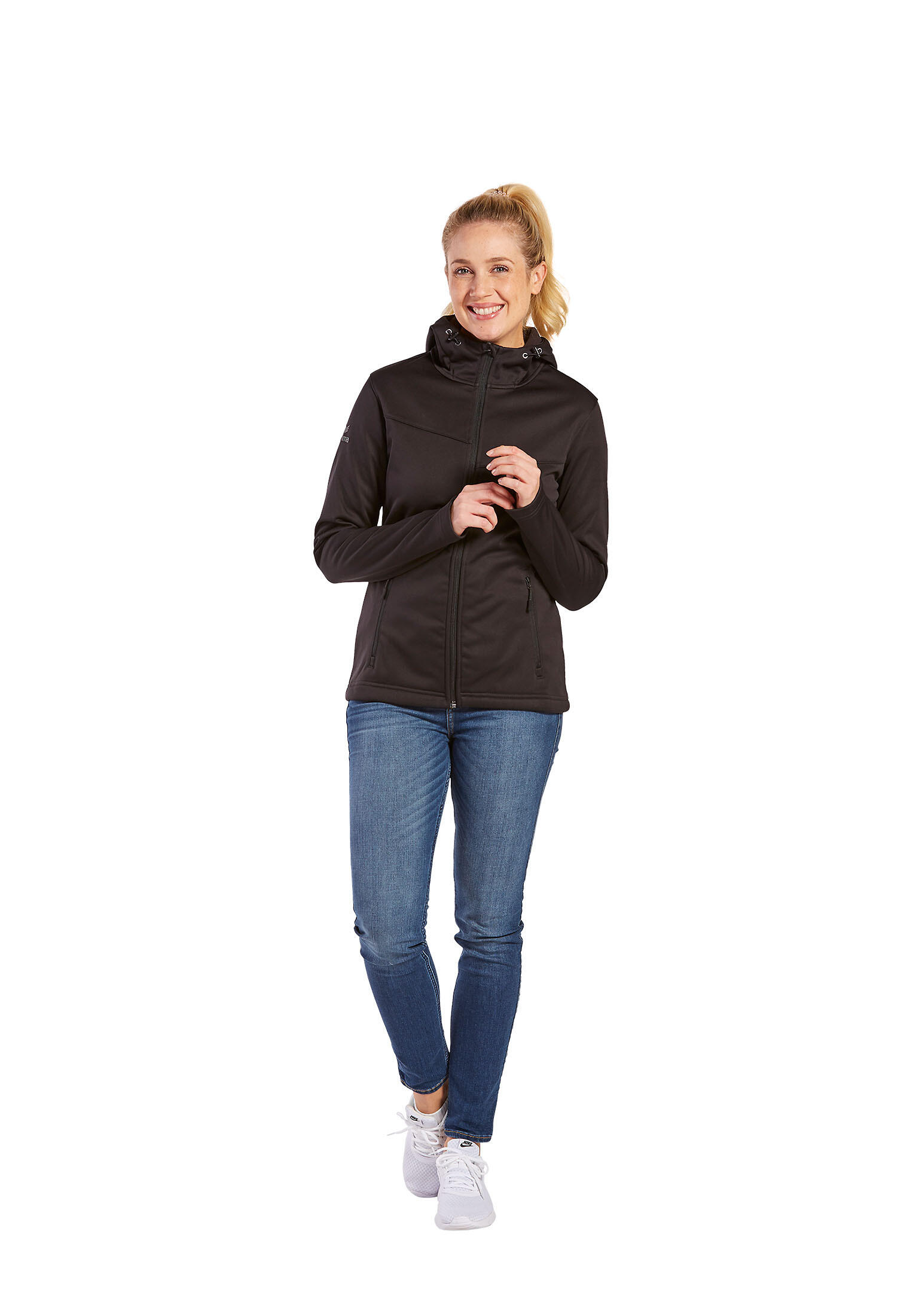 Veste softshell Erima Performance femme noire 3/7