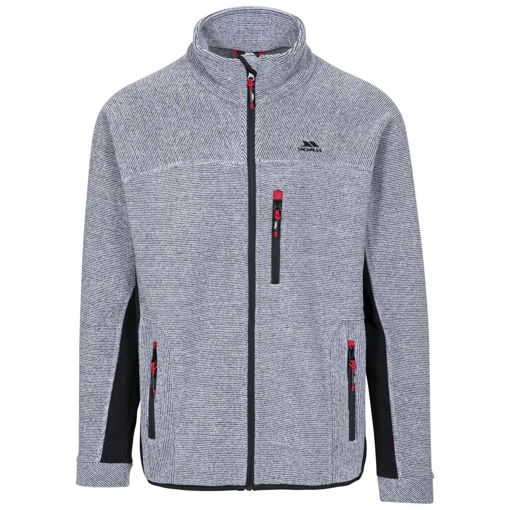 Mens Jynx Full Zip Fleece Jacket (Platinum Stripe)