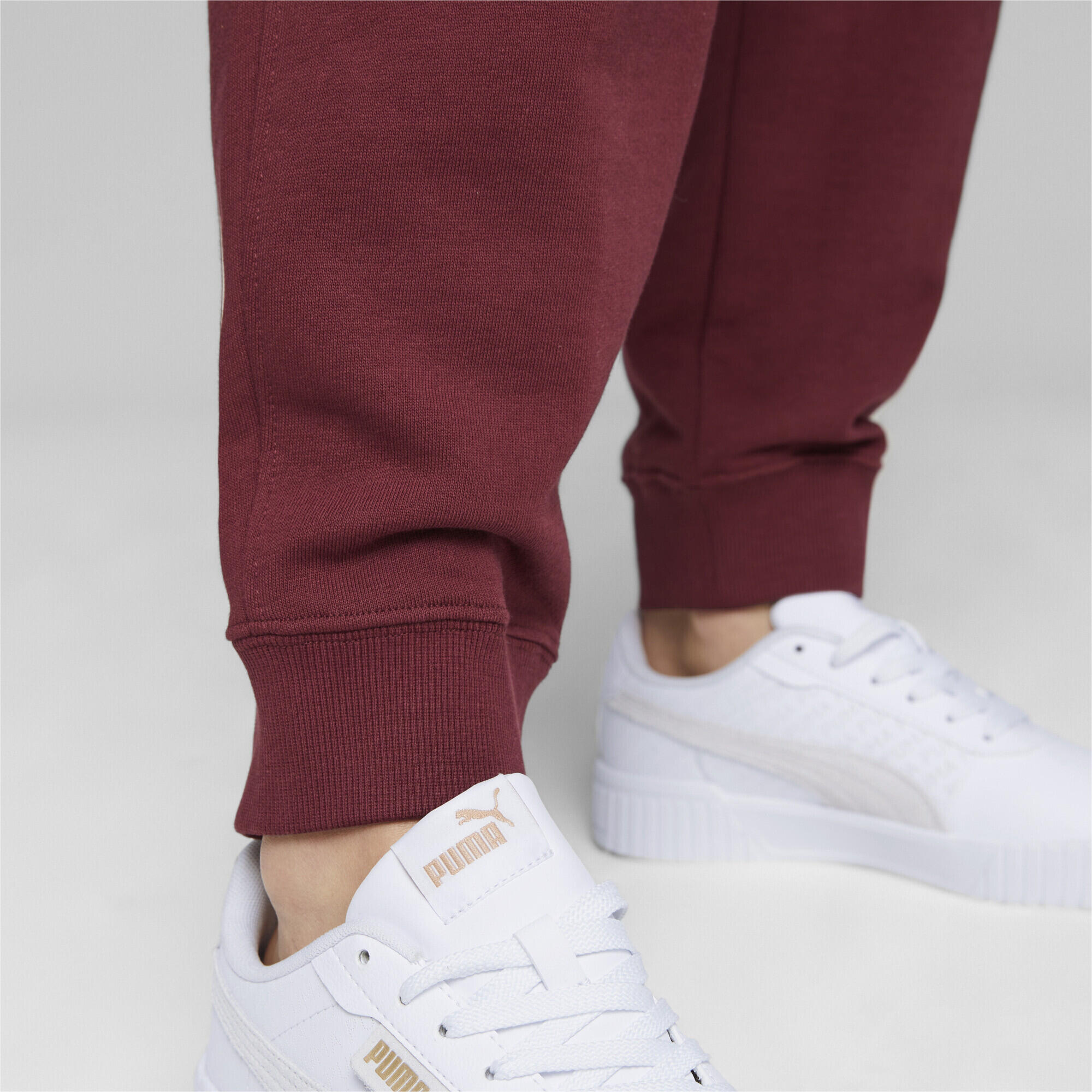 Pantalon taille haute HER Femme PUMA Dark Jasper Red 5/6
