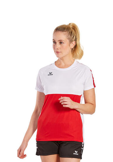Erima Six Wings T-shirt rouge/blanc