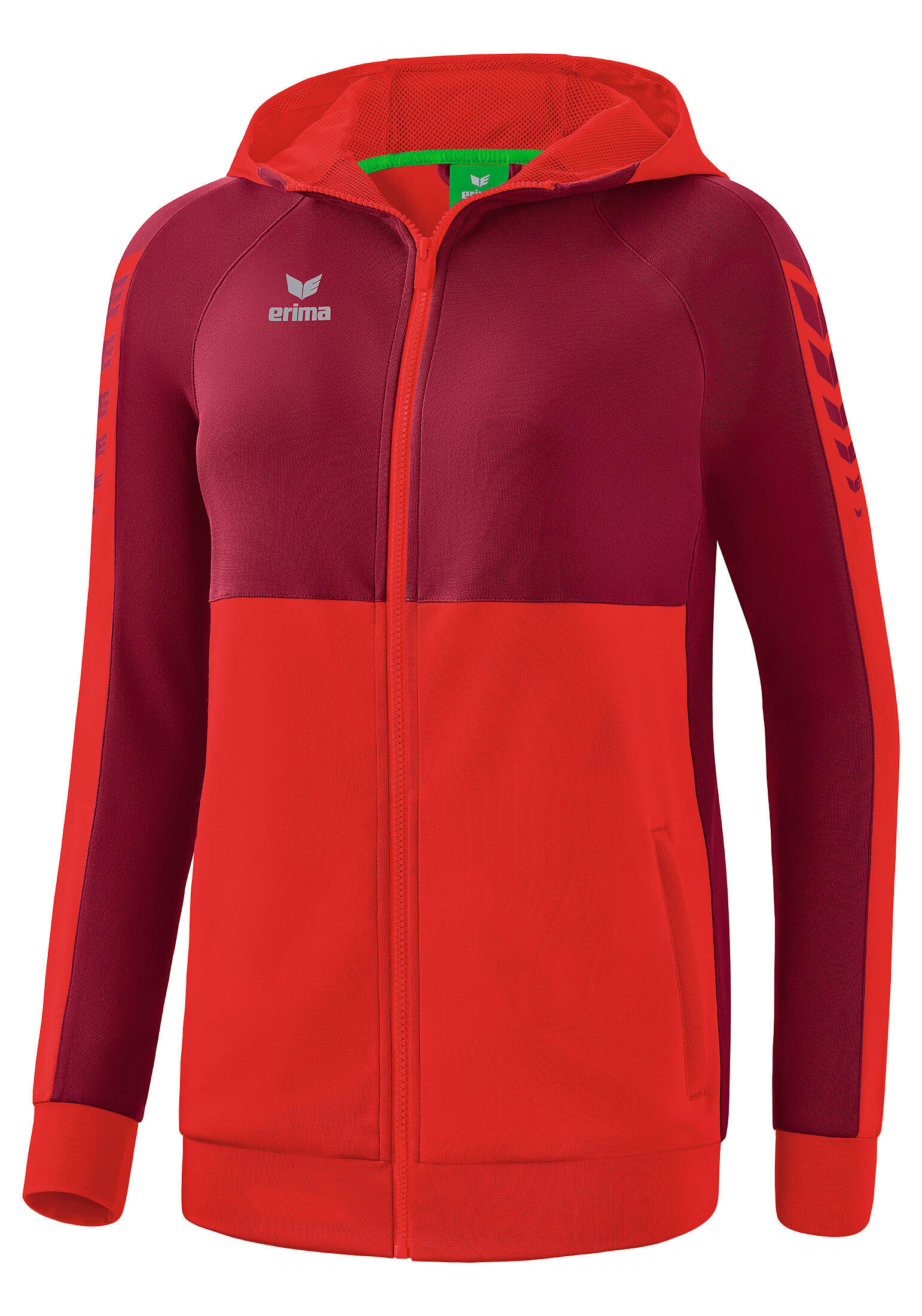 Felpa con cappuccio da allenamento donna Erima Six Wings 5/7