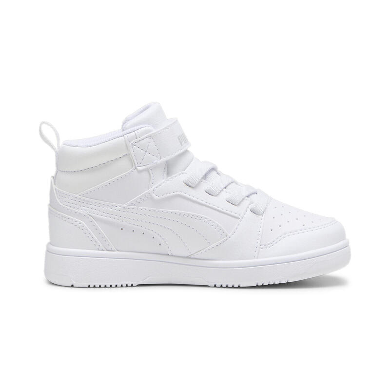 Rebound V6 Mid sneakers voor kinderen PUMA White Cool Light Gray