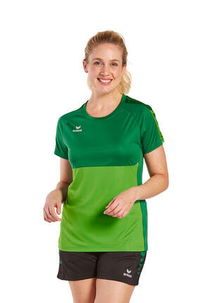 Erima Six Wings T-shirt femme - New Navy / Rouge