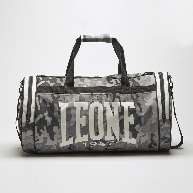 Bolsa Deporte Gimnasio Leone 1947 CAMO gris camo