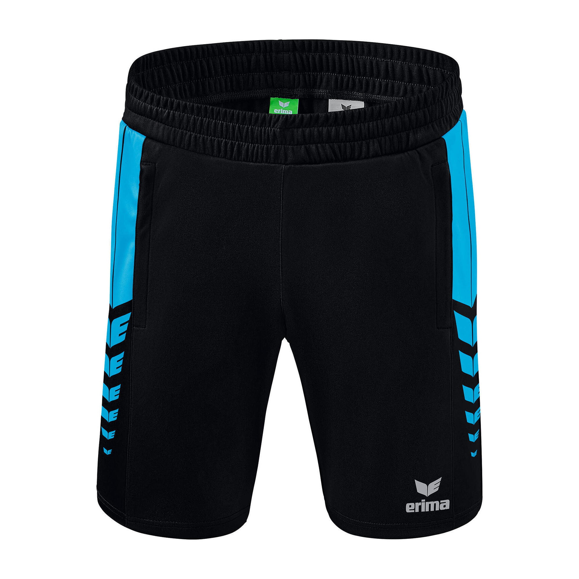 Erima - Short Enfant Erima Worker Six Wings - Short - Bleu|noir - 14 Ans / 164 Cm - Decathlon