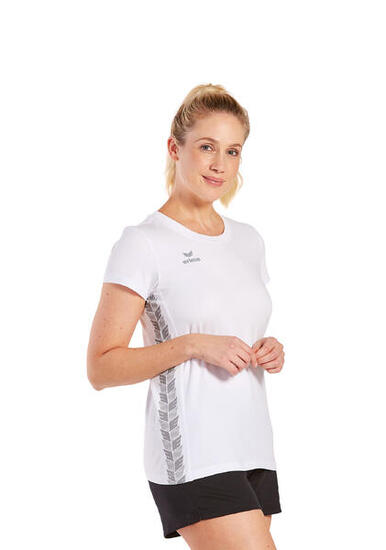 Erima Essential Team T-shirt Blanc/Monument Grey