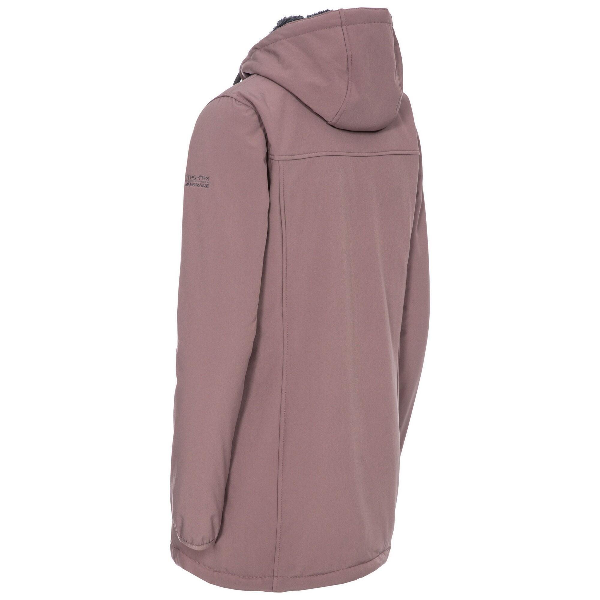 Veste Imperméable Longue KRISTEN Femme (Vieux Mauve) 2/5