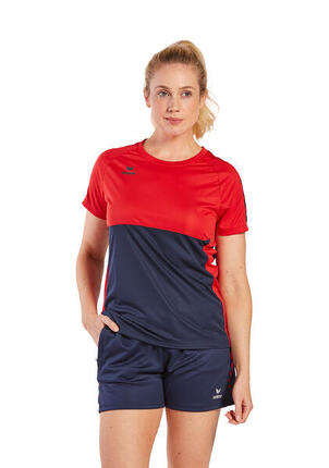 Erima Six Wings T-shirt Marine/Rouge
