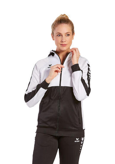 Erima Six Wings Trainingsjacke mit Kapuze Orange