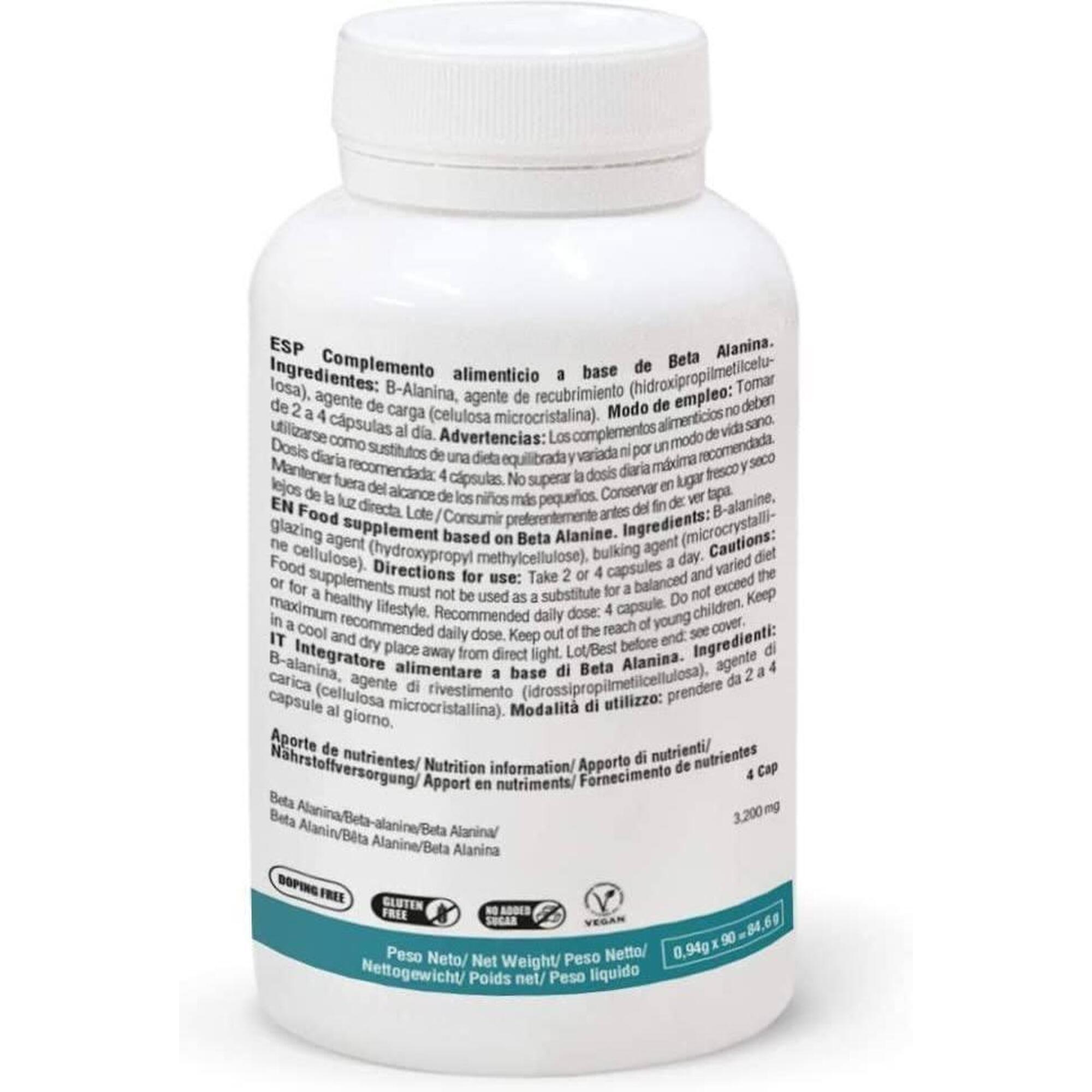 VEGAN BETA ALANINA 90caps 2/4