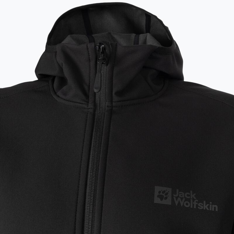 Softshell drumeție bărbați Bornberg Hoody negru