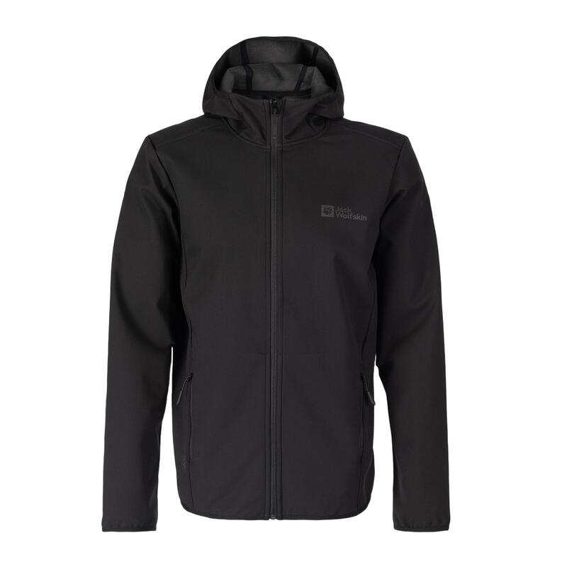 Softshell drumeție bărbați Bornberg Hoody negru