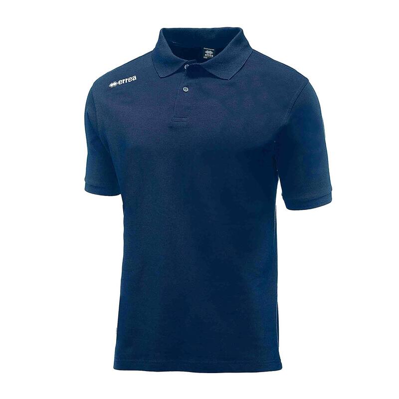 Polo Errea Team Couleur 2012 Ad Mc Bleu Adulte