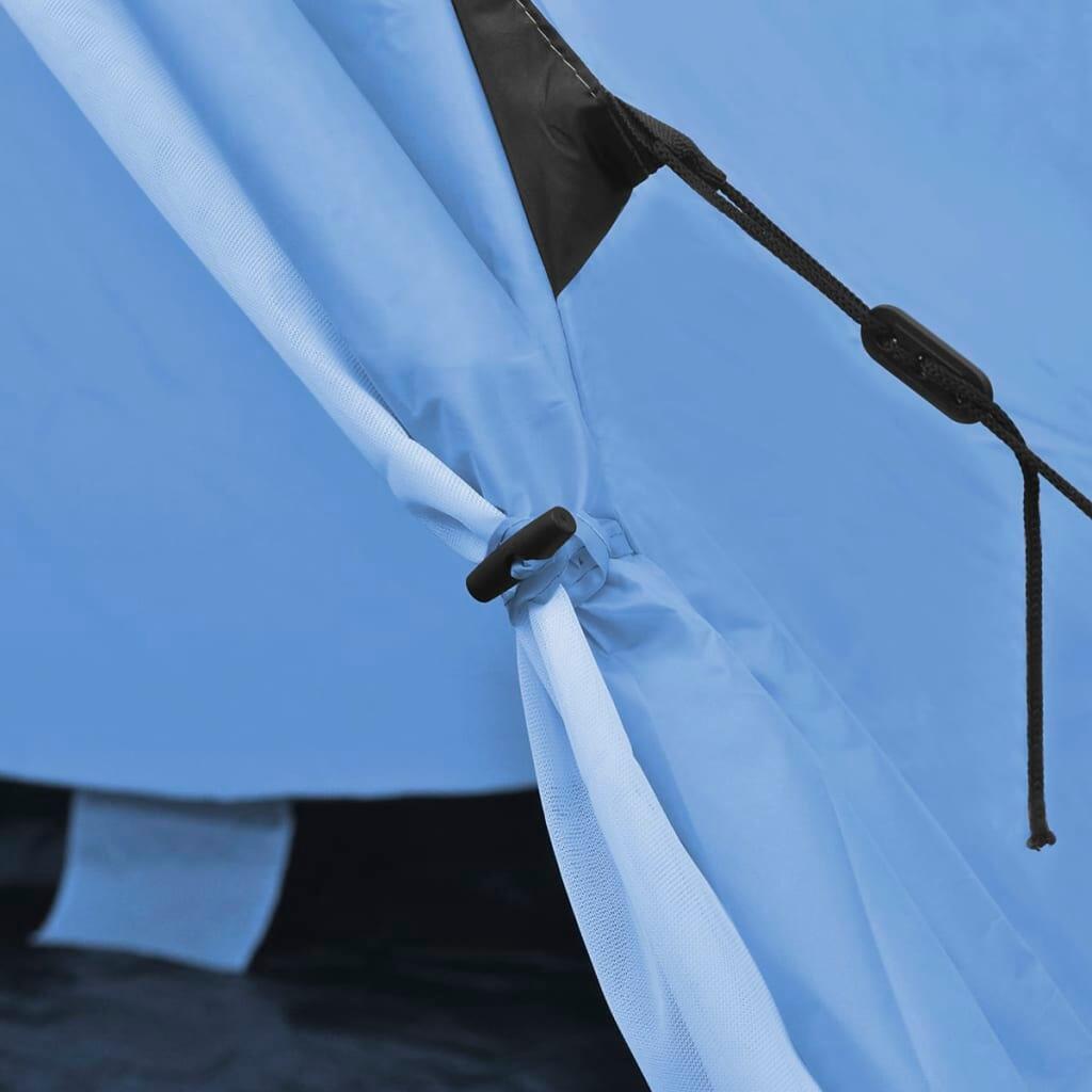 Vidaxl Tente Tipi 4 Personnes - Bleu 5/7
