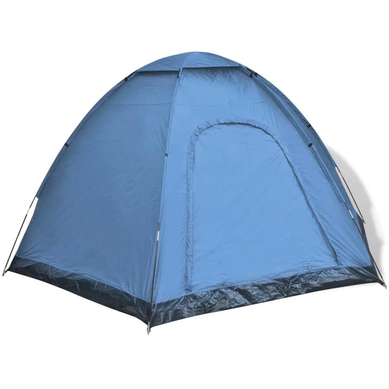 Tenda para 6 pessoas, azul