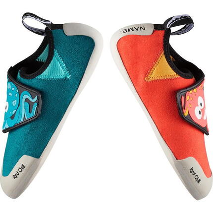 Kinder-Kletterschuhe Pulpo blue-red