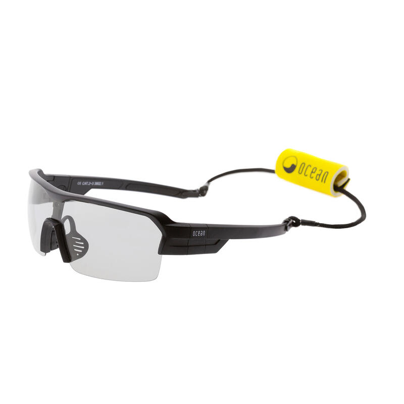 Lunette soleil flottantes sport nautiques OCEAN Race noir et photocromic