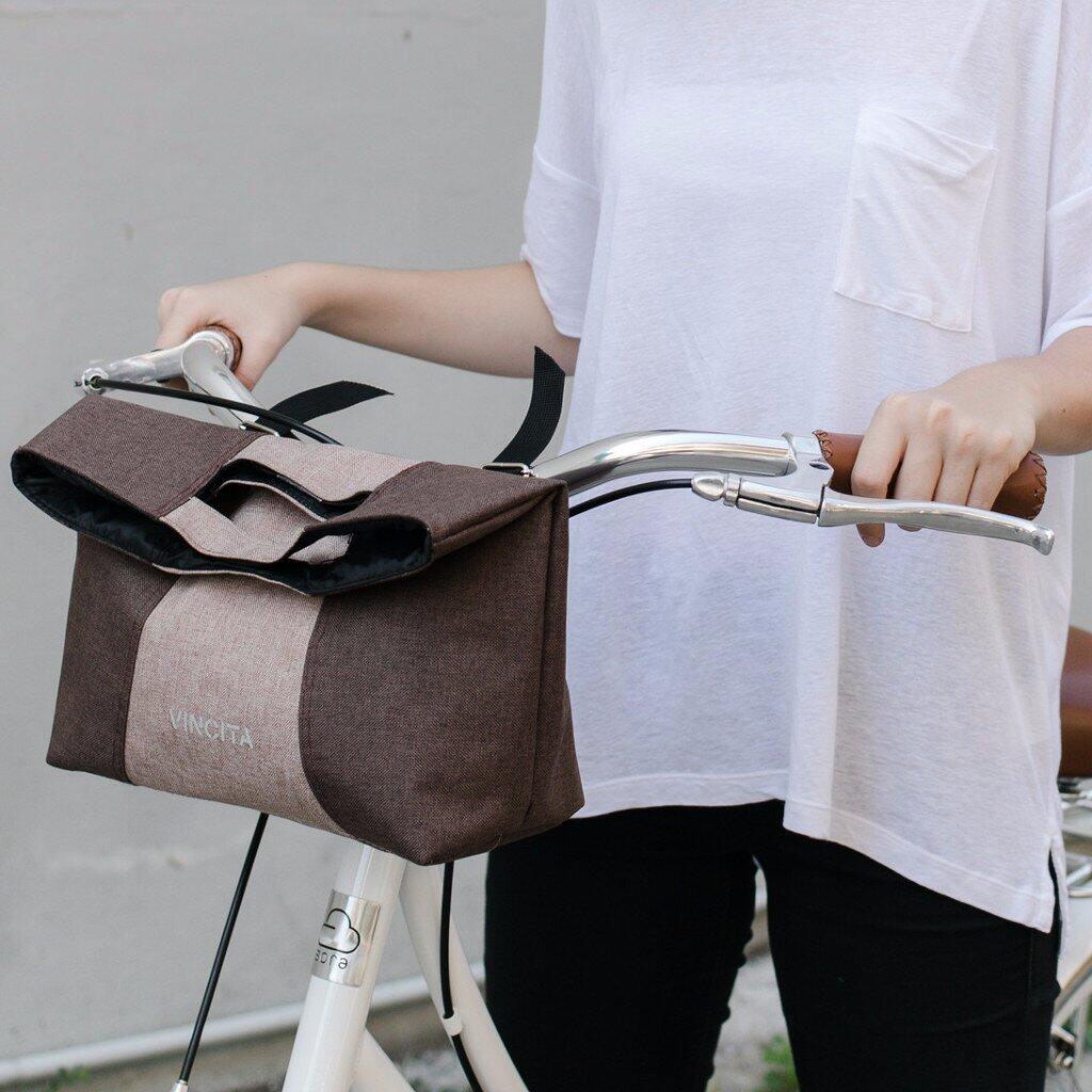 Bolsa manillar extraible tipo bolso Vincita. 2/4