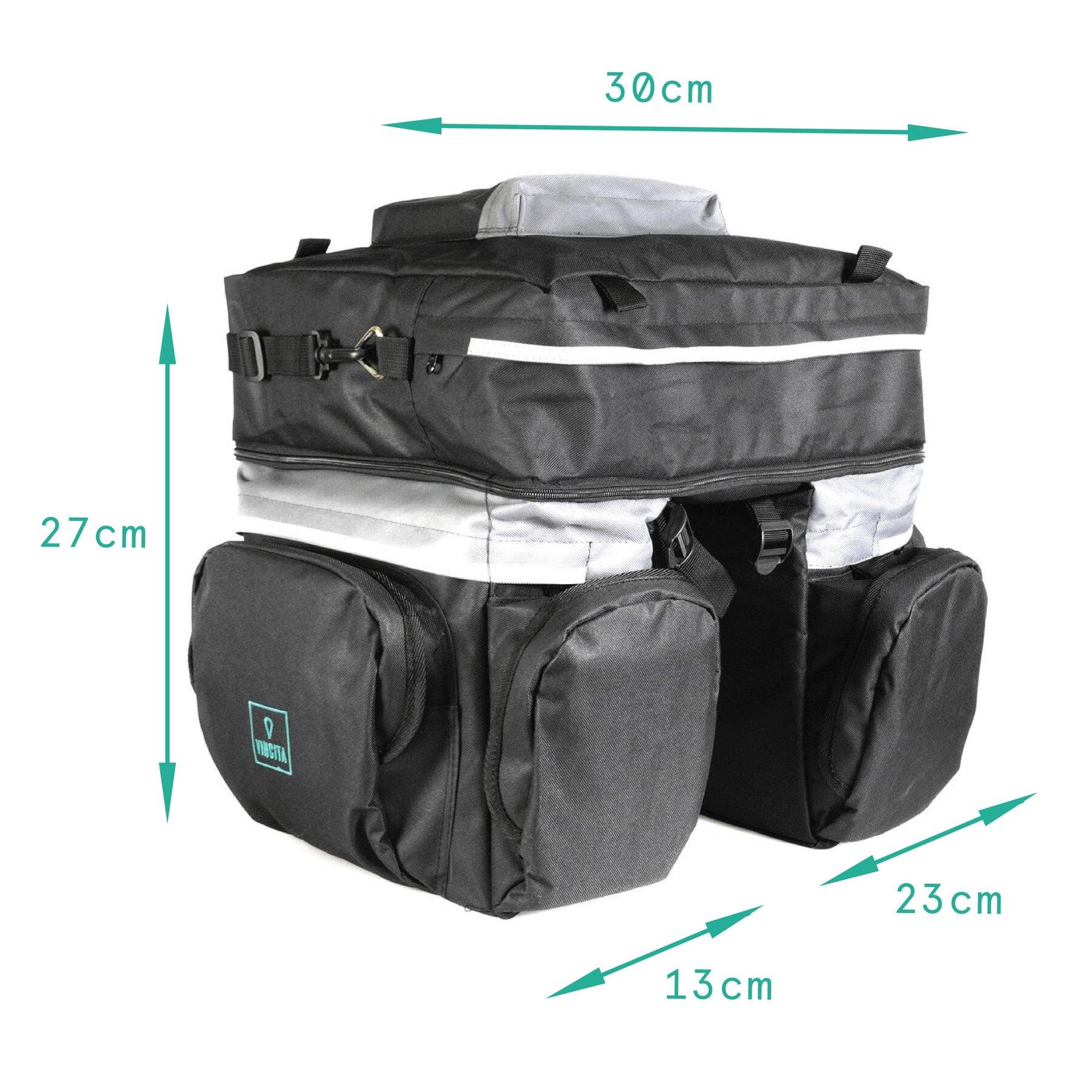 Set 3 bolsas traseras impermeables. 2/4