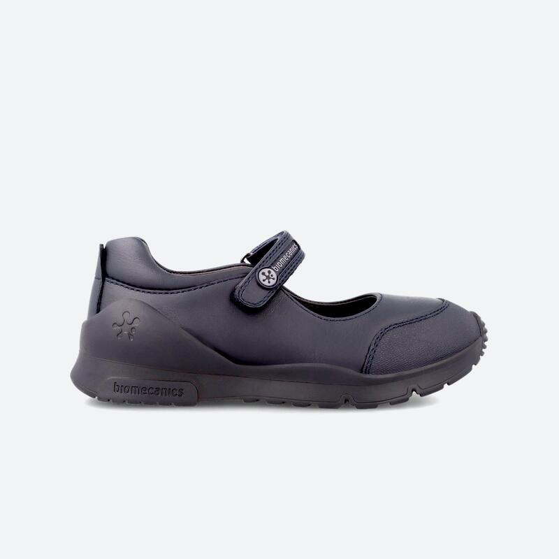 Sapatos de Colégio de Menino Biomecanics 231010B Azul-marinho com Velcro