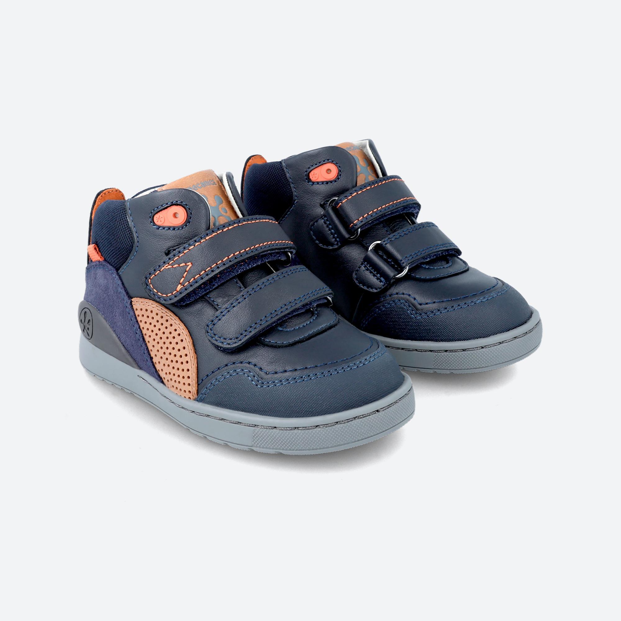 Zapatillas Abotinadas Niños Biomecanics 231224A Azul marino Cierre Adherente 2/5