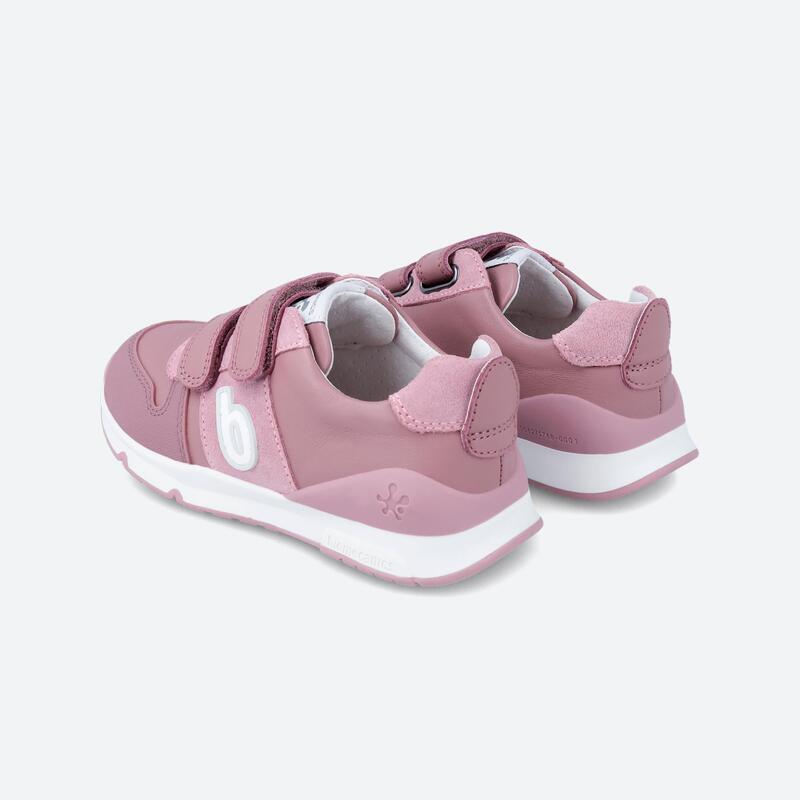 Zapatillas Deportivas Caminar Niños Biomecanics 231006B Malva Cierre Adherente