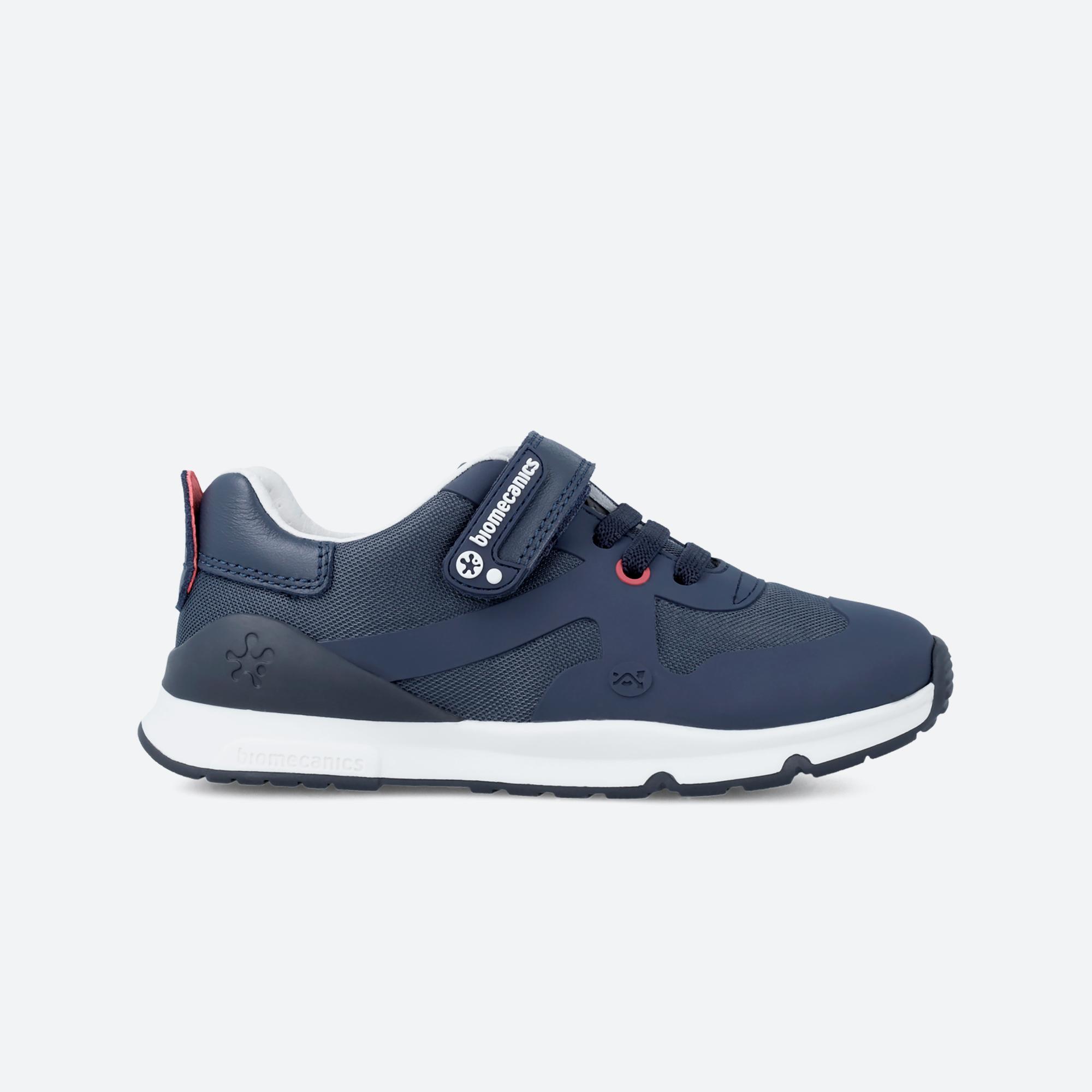Sapatilhas Desportivas Caminhar Menino Biomecanics 231007A em Azul Fecho Adesivo