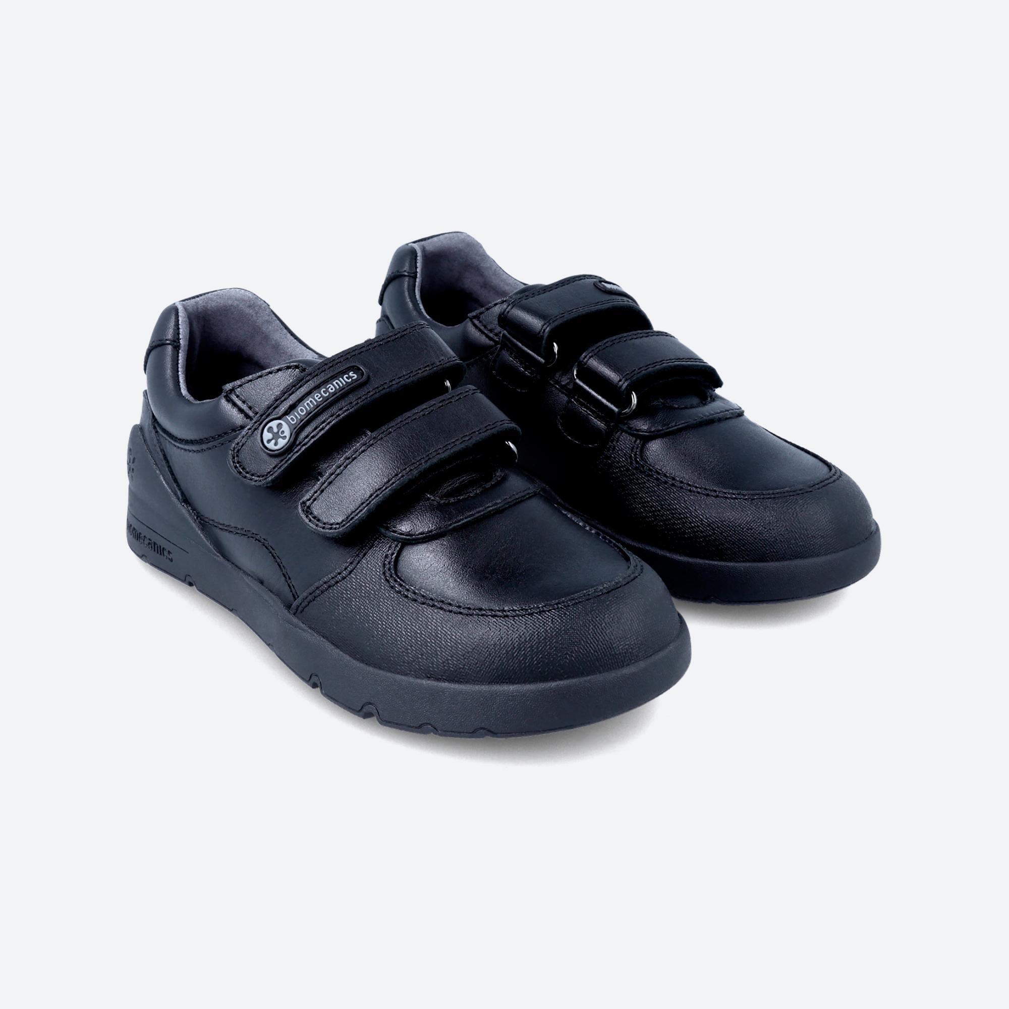 Calçado de Colégio de Menino Biomecanics 231016A em Preto com Velcro 2/5