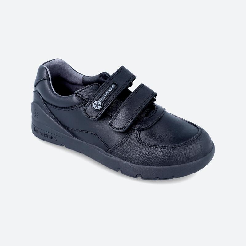 Zapatos de Colegio Niños Biomecanics 231016A Negras con Cierre Adherente