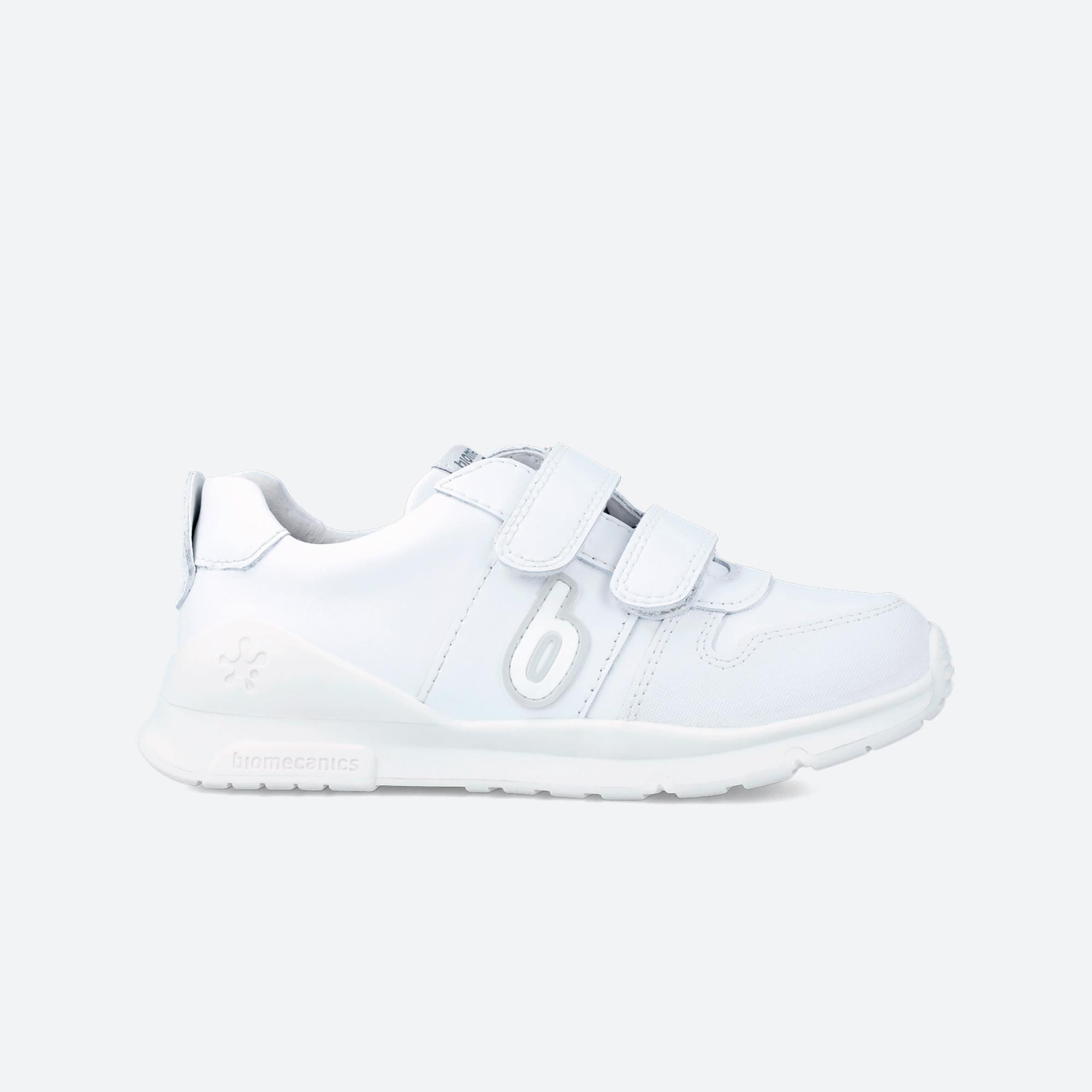 Sapatilhas Desportivas Caminhar Menino Biomecanics 231005C Branco Fecho Adesivo
